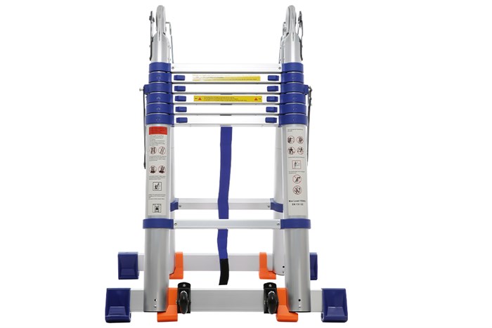 Thang nhôm rút đôi 8 x 2 bậc Advindeq ADT707BN Màu Xám