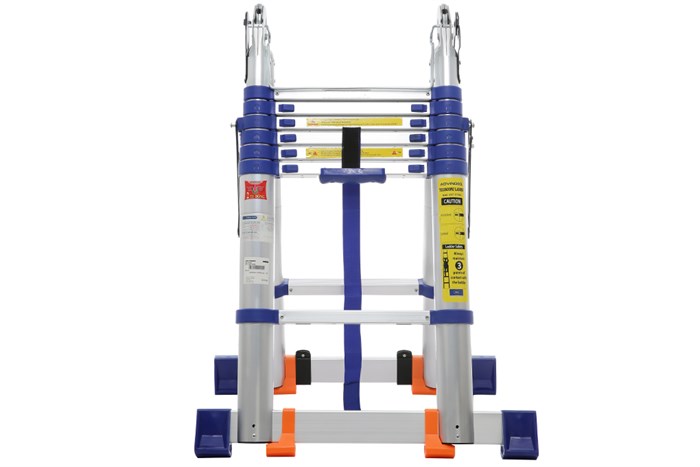 Thang nhôm rút đôi 8 x 2 bậc Advindeq ADT707BN Màu Xám