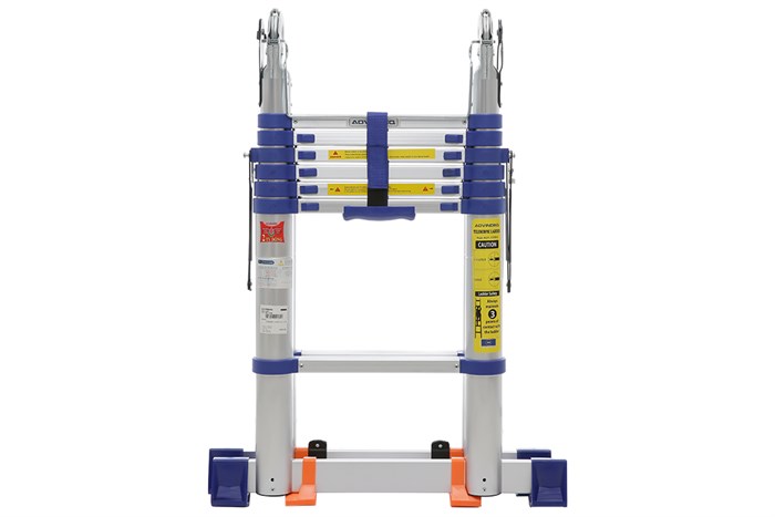 Thang nhôm rút đôi 8 x 2 bậc Advindeq ADT707BN Màu Xám