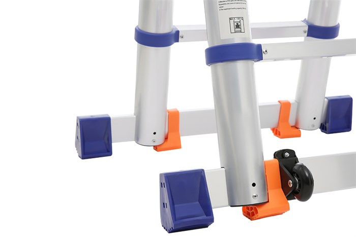 Thang nhôm rút đôi 8 x 2 bậc Advindeq ADT707BN Màu Xám