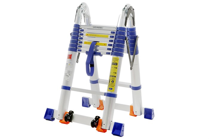 Thang nhôm rút đôi 8 x 2 bậc Advindeq ADT708BN Màu Xám