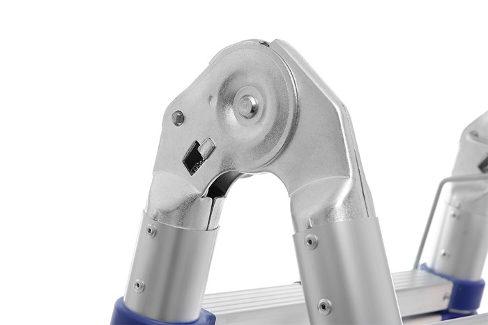 Thang nhôm rút đôi 9 x 2 bậc Advindeq ADT709B Màu Xám