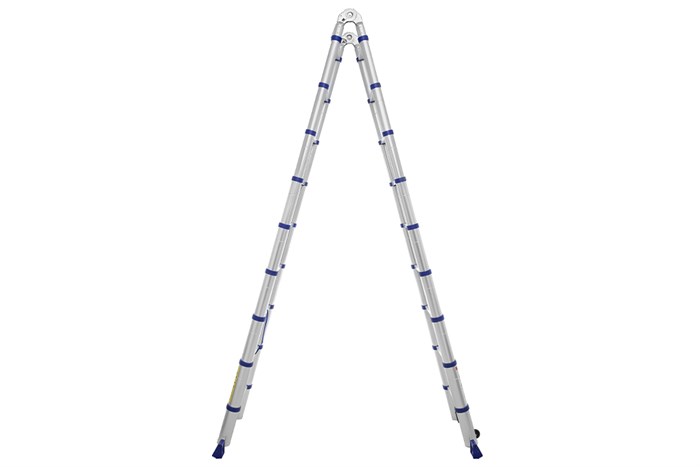 Thang nhôm rút đôi 9 x 2 bậc Advindeq ADT709B Màu Xám