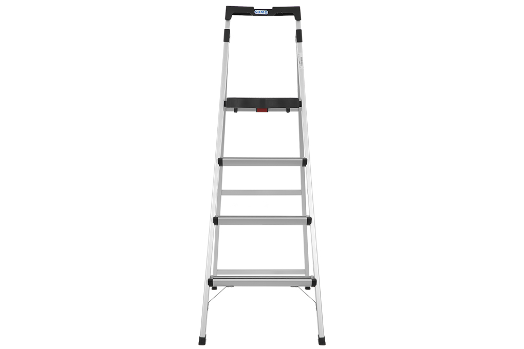 Thang nhôm ghế 4 bậc Sumo ADS-604 Màu Xám
