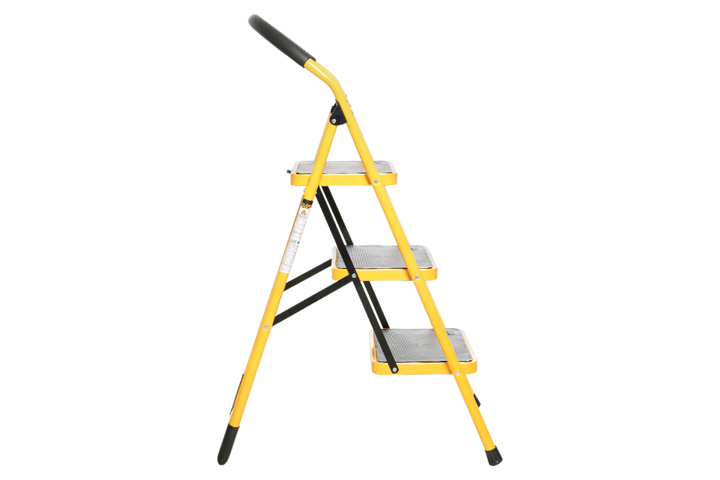Thang nhôm ghế 3 bậc Tolsen 62683 150 kg Màu Đen - Vàng