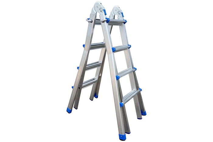 Thang nhôm gấp và rút chữ A 4 x 4 bậc Advindeq AML44W