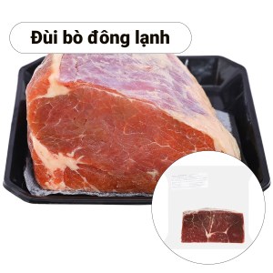 Đùi bò nhập khẩu đông lạnh 500gr