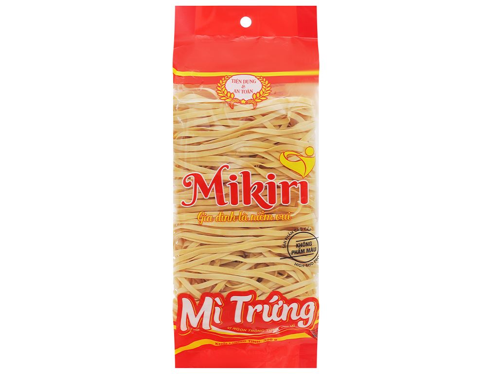Quán ăn, ẩm thực: Mì trứng Mikiri - Món ăn dinh dưỡng cho gia đình bạn Mi-trung-soi-dep-cao-cap-mikiri-goi-350g-202010142229442020