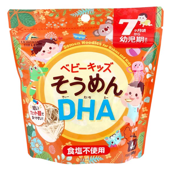 Mì Somen Ăn Dặm Bổ Sung Dha Unimat Riken 100G (Từ 7 Tháng)