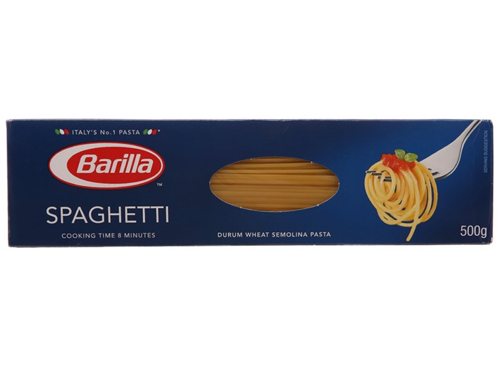 Mì Spaghetti Barilla hộp 500g giá tốt tại Bách hoá XANH