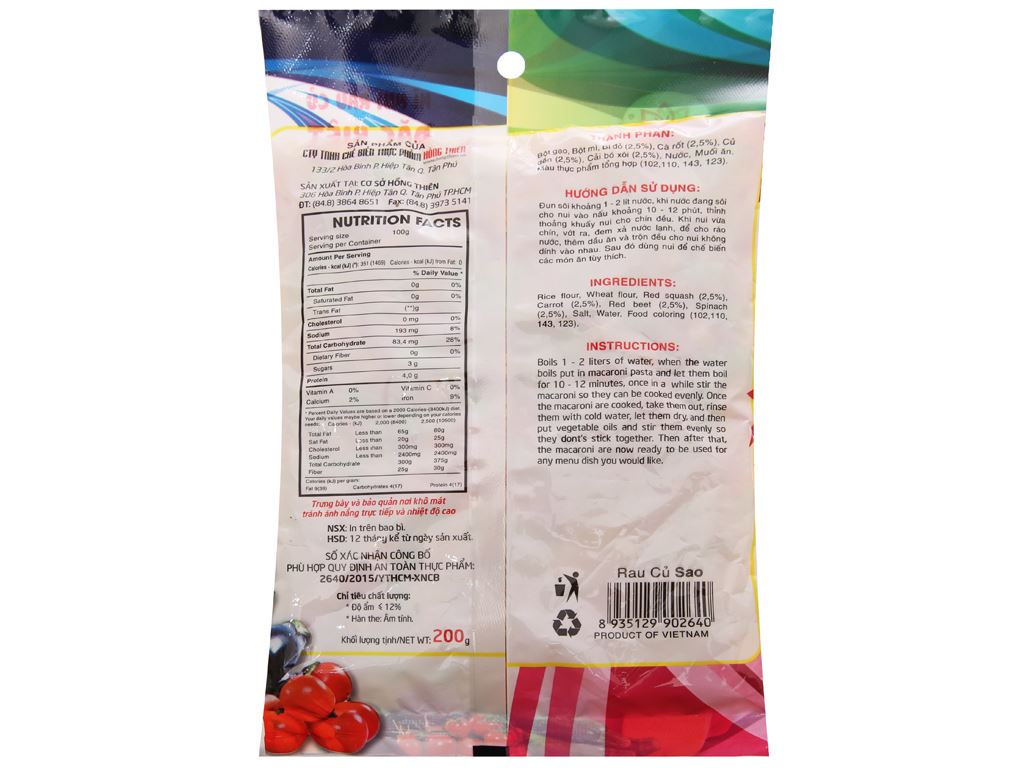 Nui rau củ Lotus gói 200g giá tốt tại Bách hóa XANH