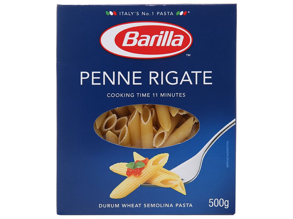 Nui ống xéo số 73 Penne Rigate Barilla 500g Bách hóa XANH