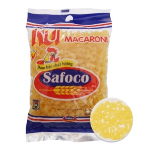 Nui chữ C Macaroni Safoco gói 200g