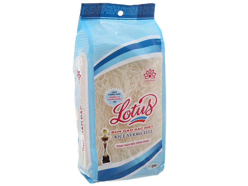 Bún gạo khô Lotus gói 200g 1