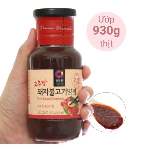 Sốt ướp thịt heo vị cay Chung Jung One chai 280g