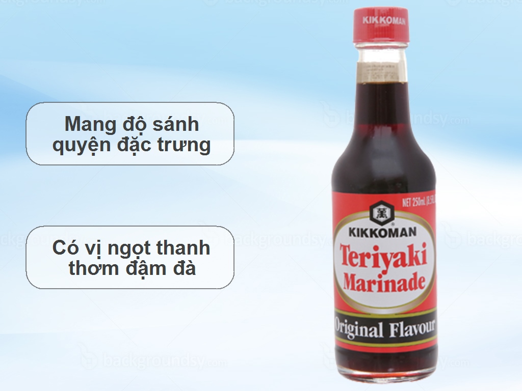 Những công thức ngon miệng với sốt teriyaki kikkoman 