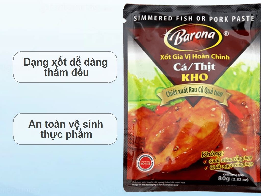 Xuất xứ của sốt ướp Barona là ở đâu?
