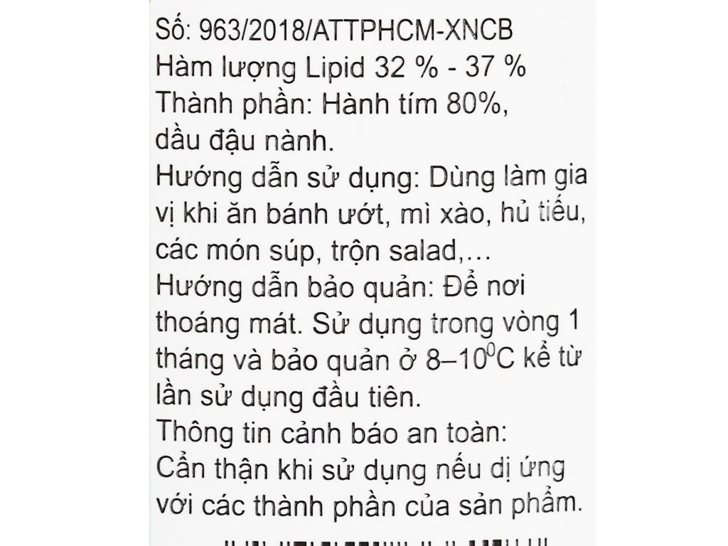 Hành phi Minh Hà hũ 100g 3