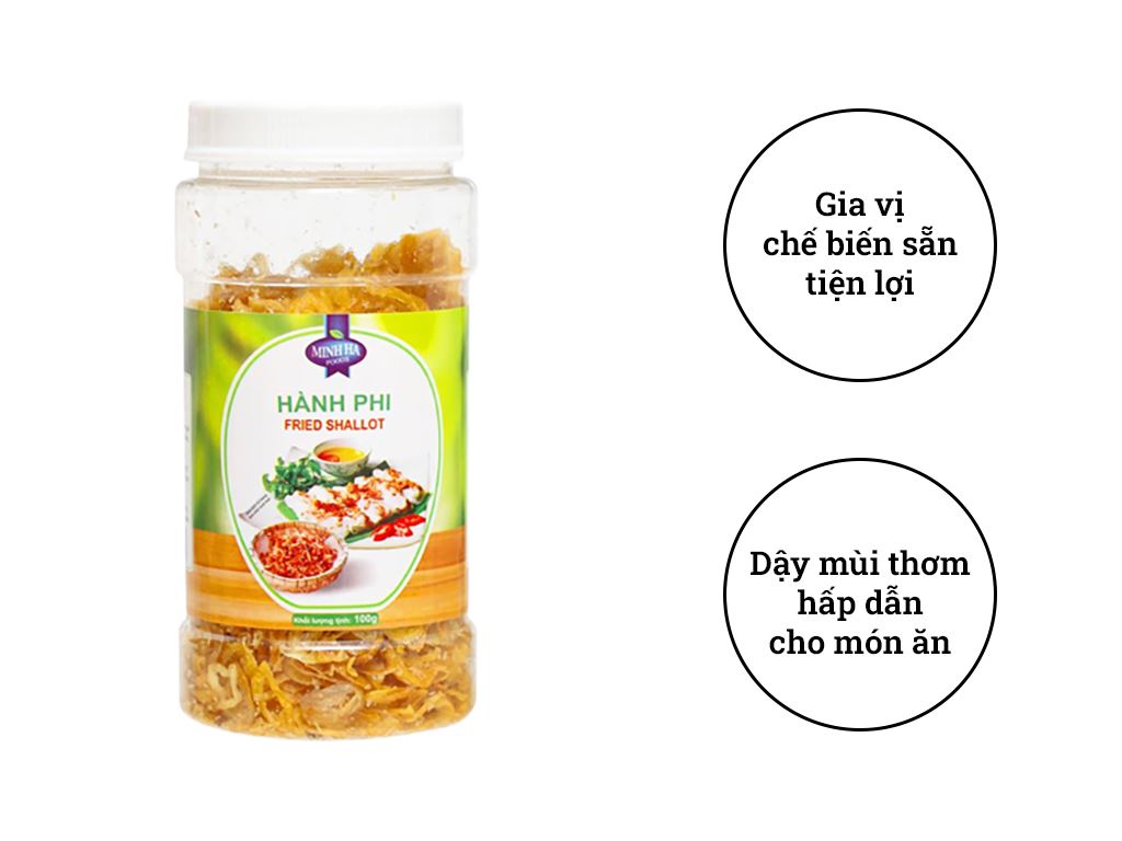 Hành phi Minh Hà hũ 100g 2