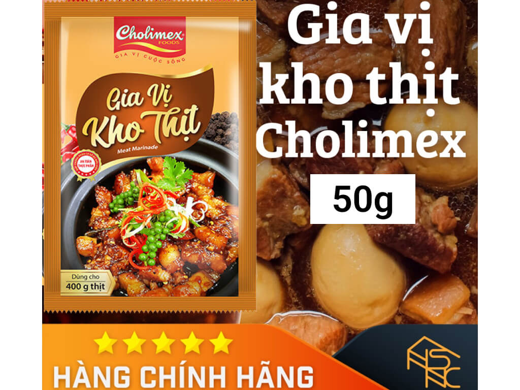 4. Lợi Ích Khi Sử Dụng Gia Vị Kho Thịt Cholimex