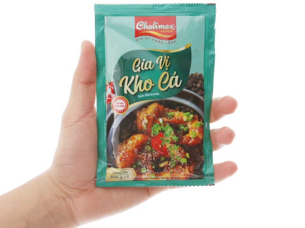 Gia vị kho cá Cholimex gói 50g 5