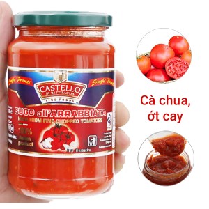 Sốt mì Ý Castello Arrabbiata hũ 350g