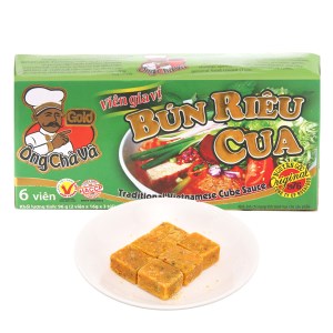 Viên gia vị bún riêu cua Ông Chà Và Gold hộp 96g