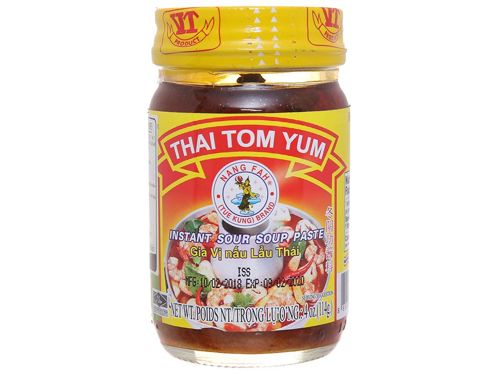 Sốt Tomyum Thái Lan có thành phần chính là gì?

