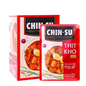 Gia vị hoàn chỉnh dạng xốt thịt kho Chinsu hộp 700g