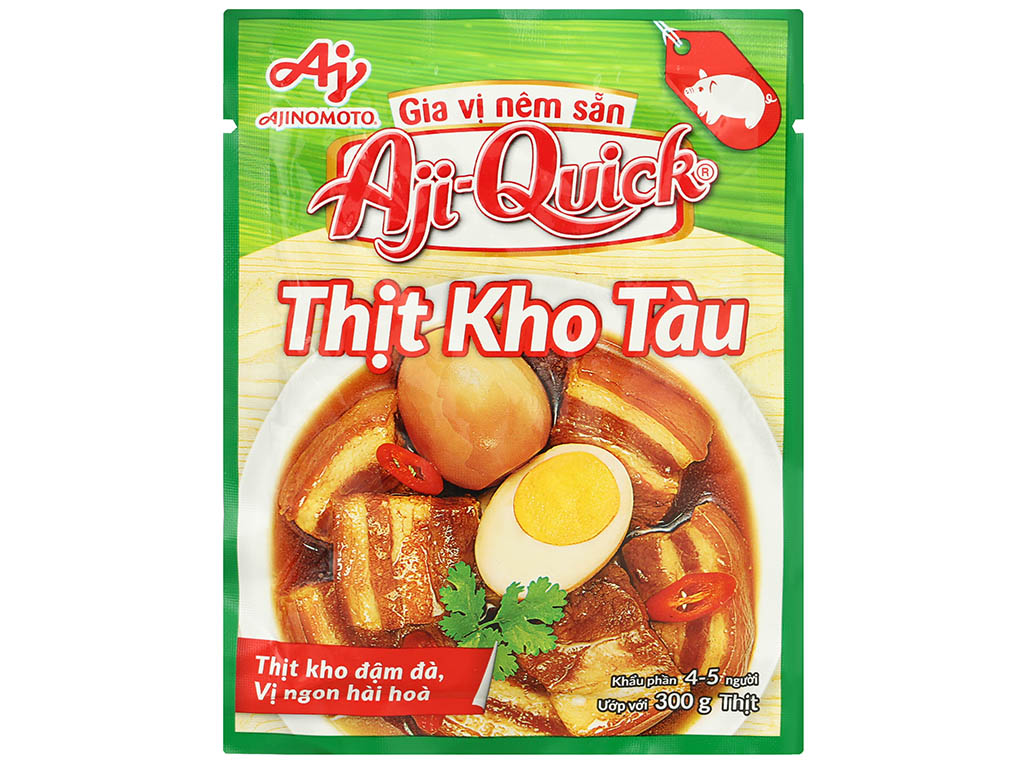 So sánh Aji Quick Thịt Kho Tàu với các sản phẩm khác