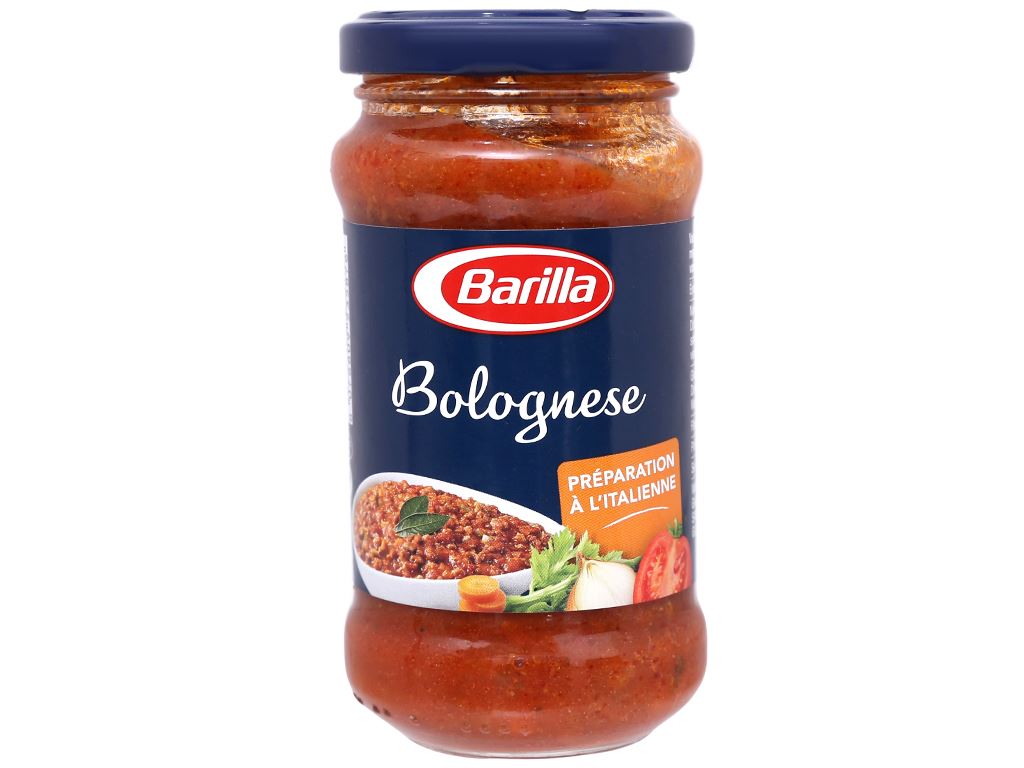 Có các loại sốt spaghetti Barilla nào khác nhau?
