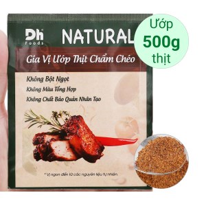 Gia vị ướp thịt chẩm chéo Dh Foods Natural gói 10g