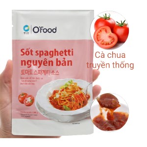 Sốt spaghetti nguyên bản O'food gói 120g