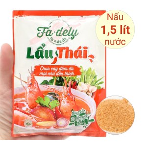 Gia vị nêm sẵn lẩu Thái Fadely 50g