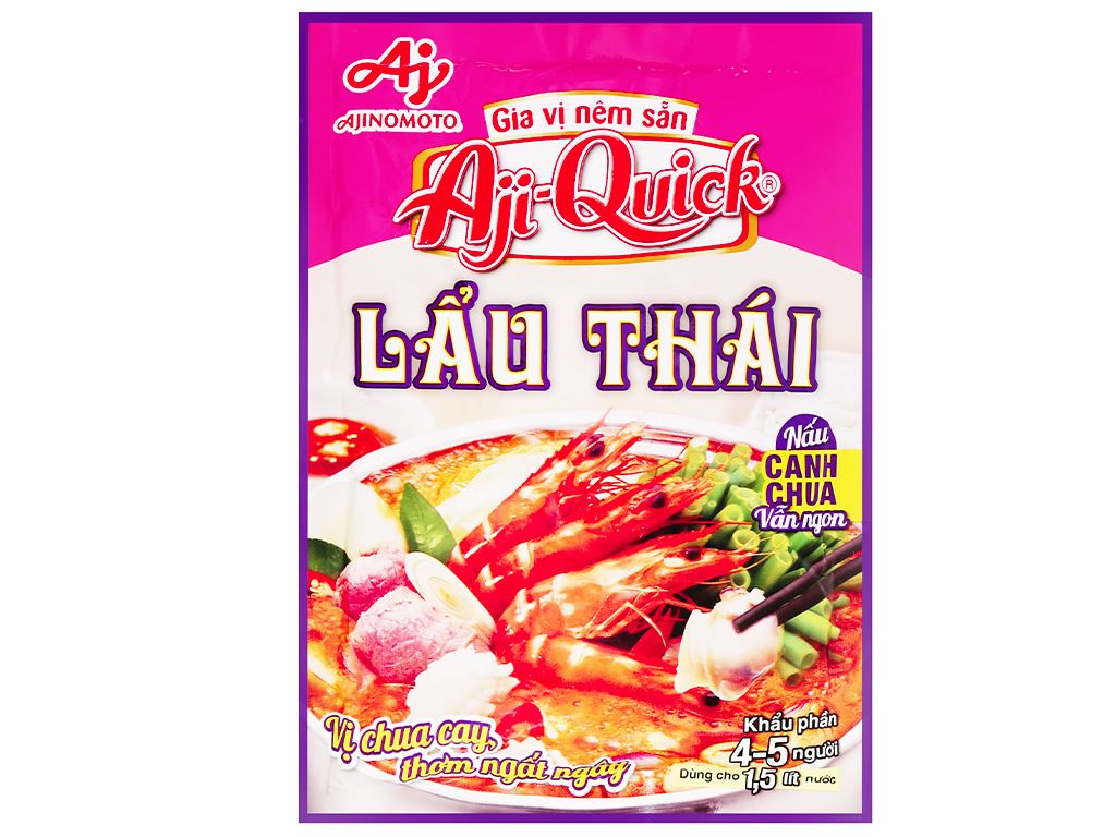Gia vị nêm sẵn lẩu Thái Aji-Quick gói 55g 1