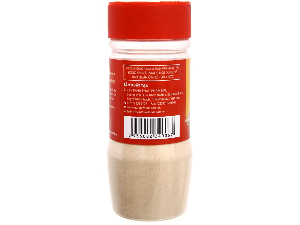 Bột tỏi Natas hũ 65g 3