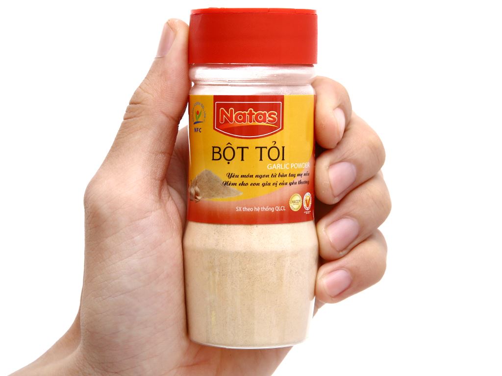 Bột tỏi Natas hũ 65g 6
