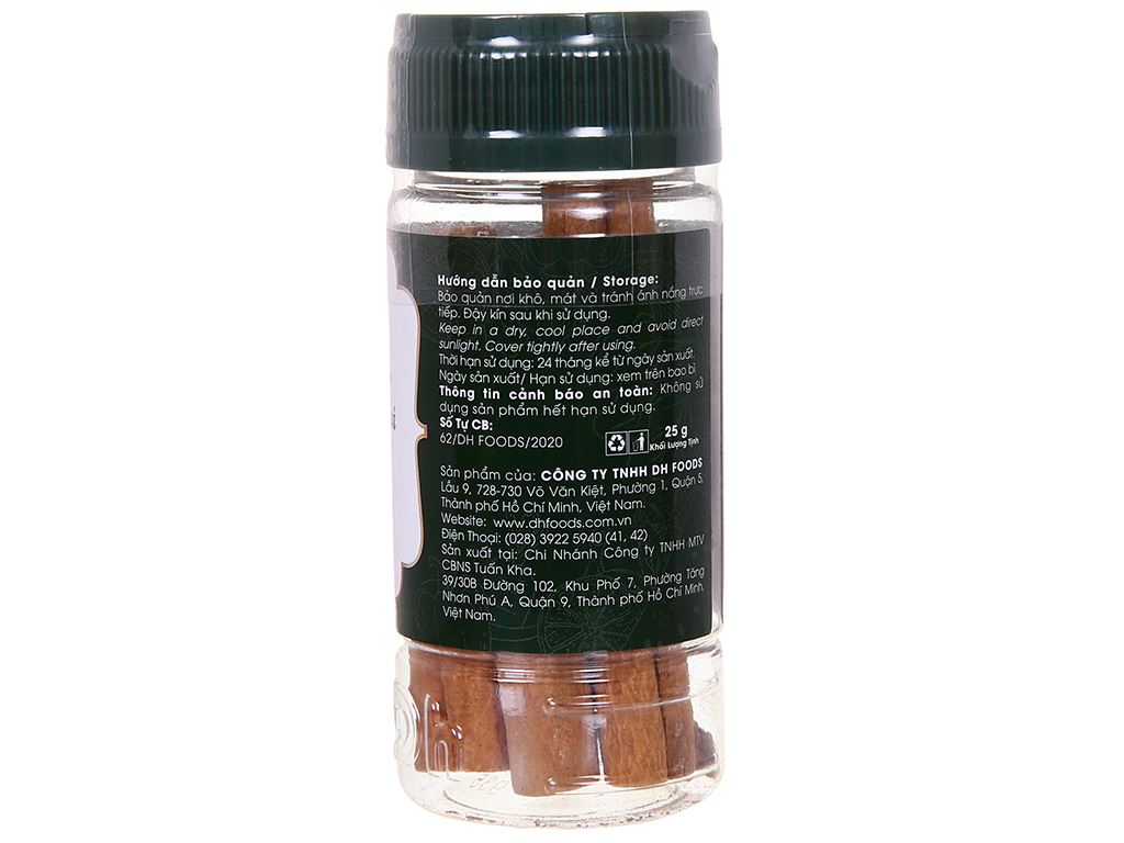 Quế hồi thảo quả Dh Foods hũ 25g 3