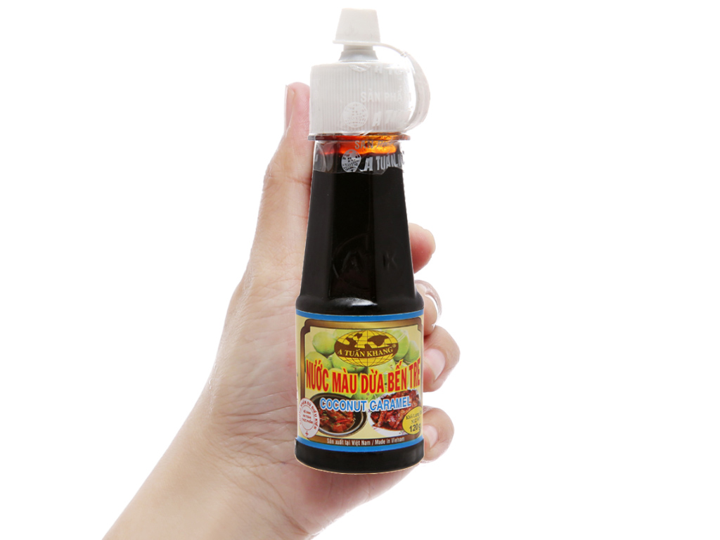 Nước màu dừa A Tuấn Khang Bến Tre chai 120g 4