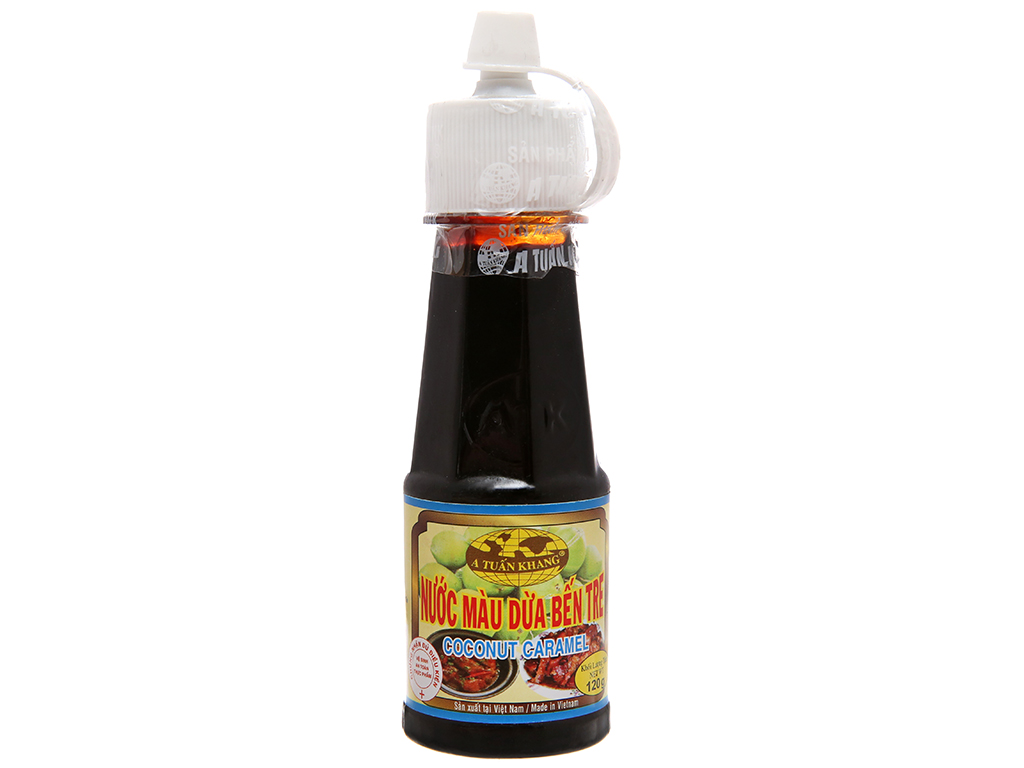 Nước màu dừa A Tuấn Khang Bến Tre chai 120g 1