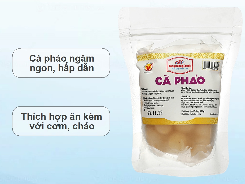 Cà pháo ngâm Sông Hương túi 250g 2