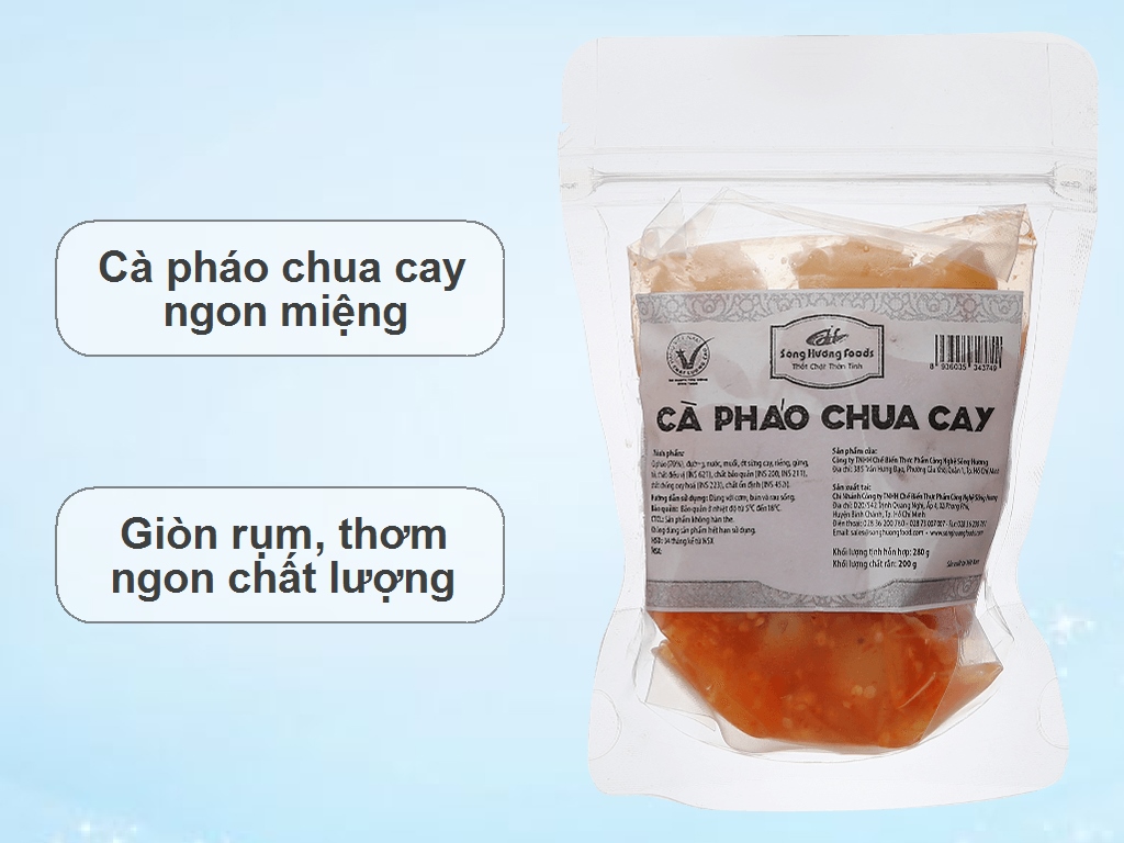 Mắm cà pháo chua cay Sông Hương túi 280g 2