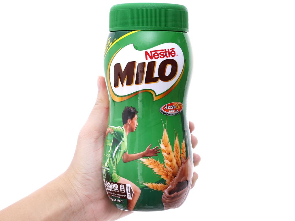 Bột thức uống lúa mạch Milo Active Go hũ 400g 5