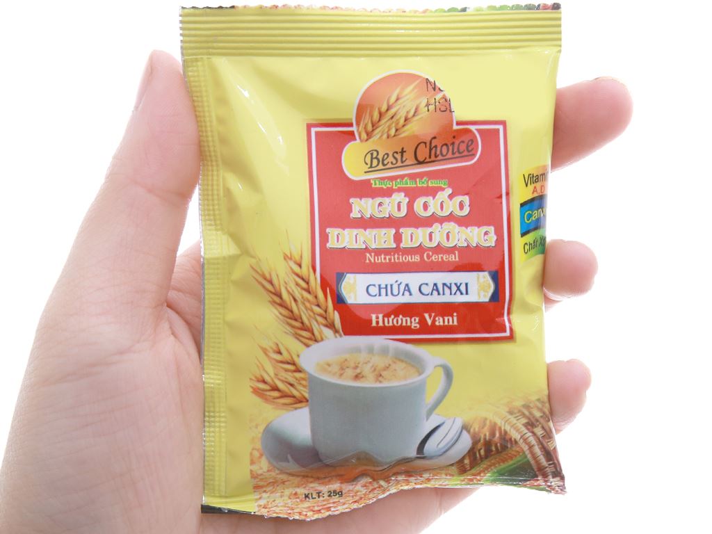 Ngũ cốc dinh dưỡng Best Choice bịch 500g 6