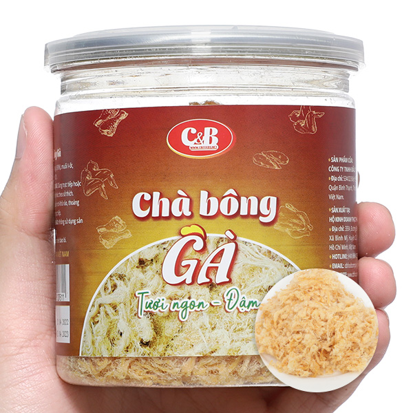 Chà bông gà C&B hũ 100g