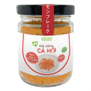 Chà bông cá hồi USFOODY hũ 20g (từ 7 tháng)