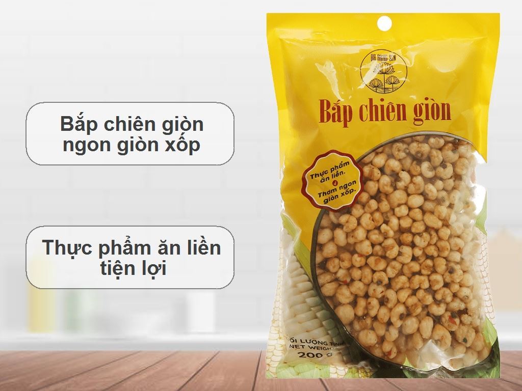 Ngô chiên giòn bao nhiêu calo? Tìm hiểu lượng calo và cách ăn hợp lý