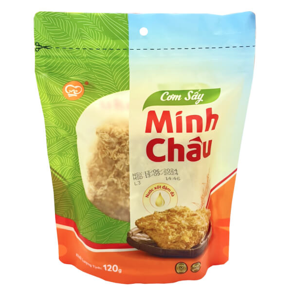 Cơm sấy chà bông Minh Châu gói 120g
