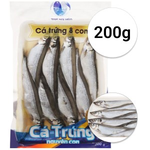 Cá trứng 8 con Tân Hải Hòa khay 200g