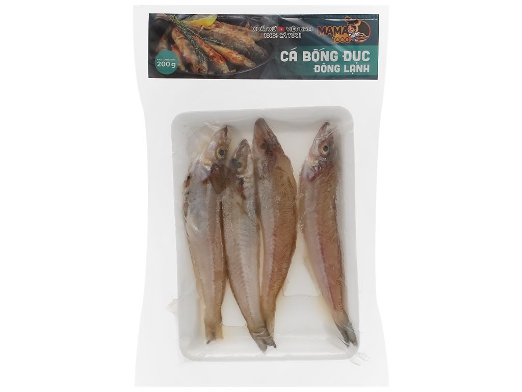 Cá bống đục đông lạnh Mama Food khay 200g 1